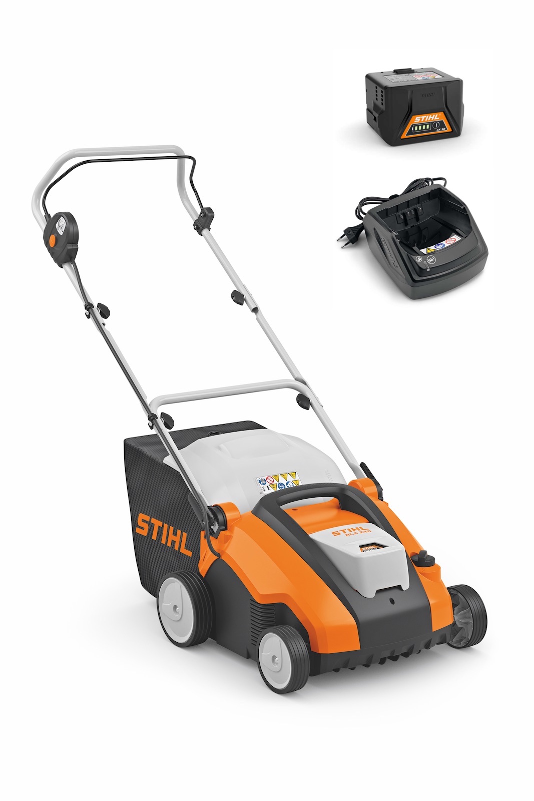 STIHL RLA 240 Akku Vertikutierer Set inkl. AK 30 Akku und AL 101 Ladegerät