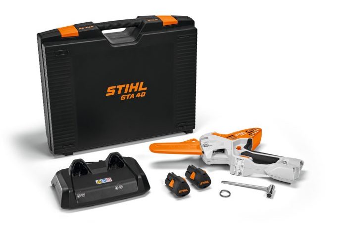 STIHL GTA 40 Akku-Gehölzschneider Set mit 2x Akku AS 2 und Ladegerät AL 5-2