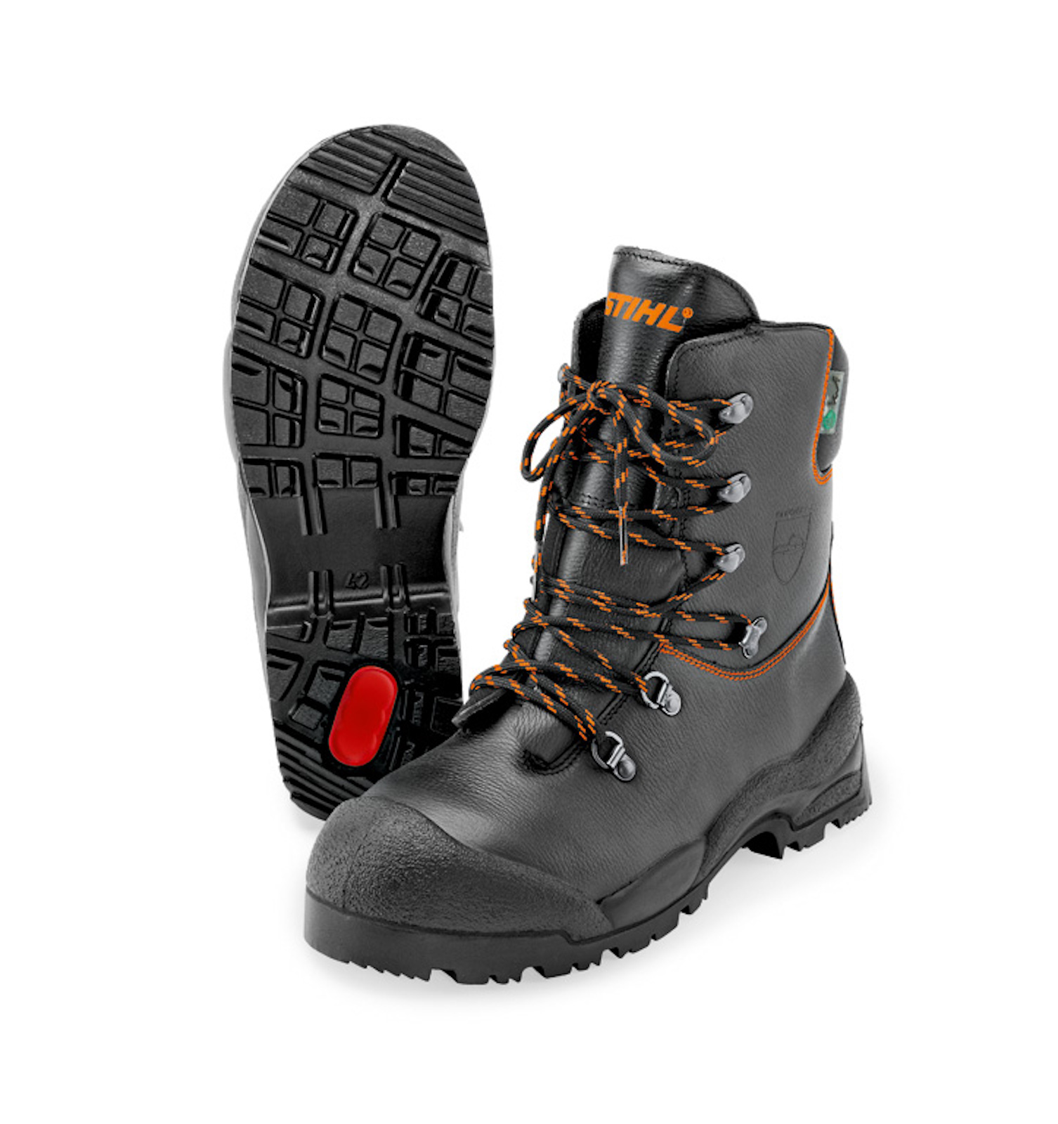STIHL Motorsägen-Lederstiefel MS Stiefel Function Gr. 41 Arbeitsschuhe