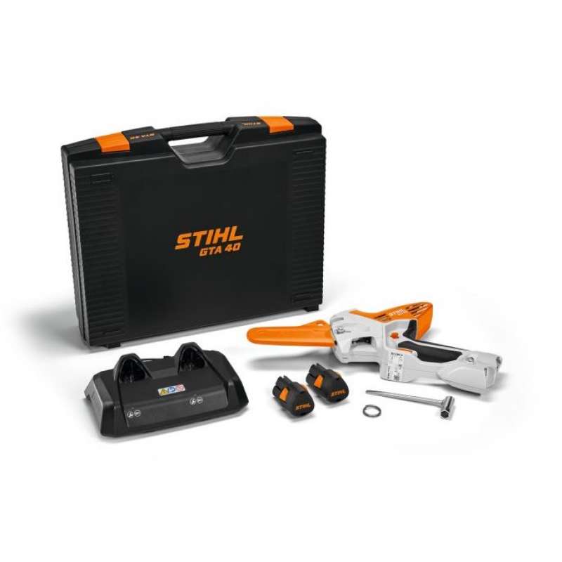 STIHL GTA 40 Akku-Gehölzschneider Set mit 2x Akku AS 2 und Ladegerät AL 5-2